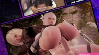 2B Rides a Hard Futa Cock Frost Squirts during Anal Shantea Gets Cum on her Ass