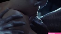 Jill Valentine fucked by a huge cock monster in 3d fantasy animation