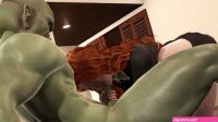The Harry Potter Legacy Hermione Gets Fucked By An Orc Monster watch online