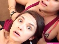 WATCH : Lesbians Illustrate BIG Boobs Sex Appeal