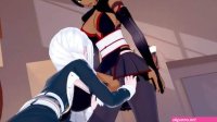RWBY: Futanari Sienna Fuck Willows Butt and Face Hole watch online