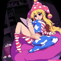 clownpiece jacking off