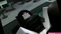 Fuck at a gunstore in the middle of battle