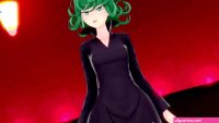 Tatsumaki and I have intense sex at a love hotel.
