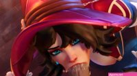 Overwatch Witch Kiriko Fucked Blowjob HD 60FPS