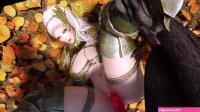 Werewolf Fuck Elf Whore Warrior In Forest Free HD Porn