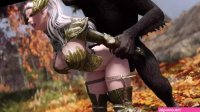 Werewolf Fuck Elf Whore Warrior In Forest Free HD Porn