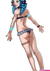 League of Legends Gwen Swimsuit by ganassa-artwork on Newgrounds