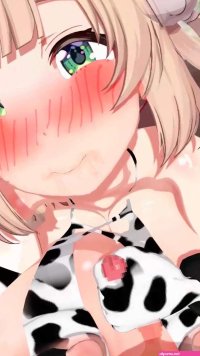 Uimamama Cow Bikini Boobjob Blowjob