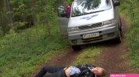 Amateur Couple Has Forest Sex up Against a Tree