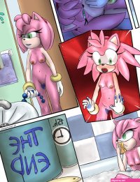 Sonic X: Amy Rose and her dildo