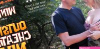 Winnie is a 41 year MILF who fucks a cheating husband in the forest near by