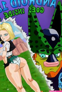 Android 18 Goes Inside Cell Dragon Ball Pink Pawg