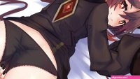 ass brown hair genshin impact hu tao genshin impact long hair marisayaka panties red eyes underwear