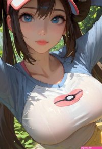 Porn comic Rosa. Pokemon. euskyart. Sex comic brunette Rosa is