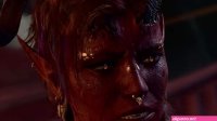 Tiefling and Karlach go on a date but this time theyre half-illithid
