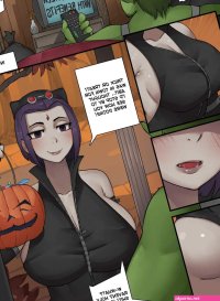 Beastboy x Raven- Teen Titans- By ElijahZX