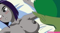 Raven Parodia porno Demostracion