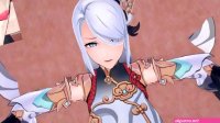 Genshin Impact futa Shenhe Taker POV