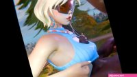 Summitseeker Evie clothed titty fuck