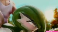 A muscular man fucks a cute Pokemon hard Gardevoir