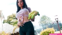 Petite Colombian chica Picked Up and Fucked