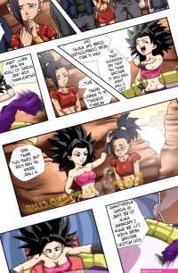 Trunks and Caulifla porn comic
