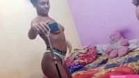 video chamada com linda jovem negra Myllena Rios