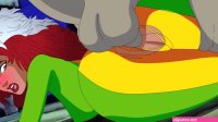 Marvel Rogue x-men Anal Sex Animated