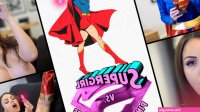 Supergirl vs Pink Kryptonite: Canadian Orgasm Control Big Tits Porn by FapHouse