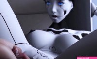 Projekt Passion Cumshots with Hot Blonde Witch AI Sex Robot Girl Redhead