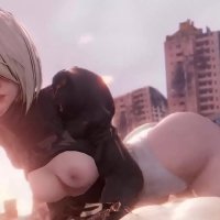 2B From NierAutomata Is Fucked