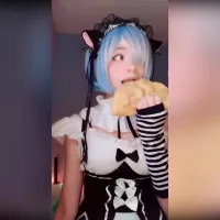 Tiktok cosplay rem kawaii re zero