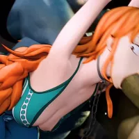 Nami And Nico Robin pay there debt to fish people