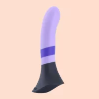 Purple Kiss strap-on dildo with Grinding Base