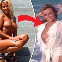 Jenny Scordamaglia shares racy throwback clip from FIRST EVER naked photo shoot