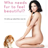 Olivia Munns Ads for PETA Are Heavily Photoshopped
