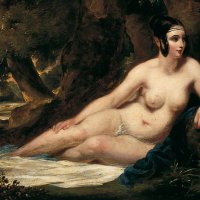 Reclining Female Nude in a Landscape