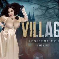 Vrcosplayx Curvy Natasha Nice as Lady Dimitrescu is Ready to Punish You in Resident Evil Village XXX: VR Porn