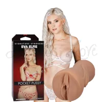 Doc Johnson Signature Strokers ULTRASKYN Pocket Pussy Eva Elfie or Cha