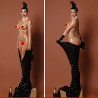 Kim Kardashian Fully Nude -- Meet My Vagina... Again