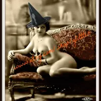 Sexy Naked Witch! 8x10 Print