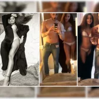 Video: Sara Khan ignores Angad Hasijas shocked reactions and flaunts her bikini bod with elan