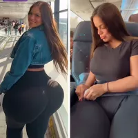 IG Model Gracie Bon Says Airplanes Need Bigger Seats Her Butt Doesnt Fit