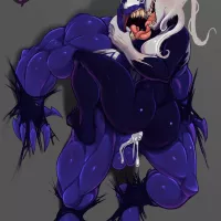 Venom x Black cat symbiote DustytheCarnyMarvel