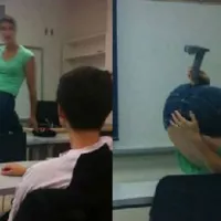 Teacher suspended after caught showing children how to use strap-on dildo