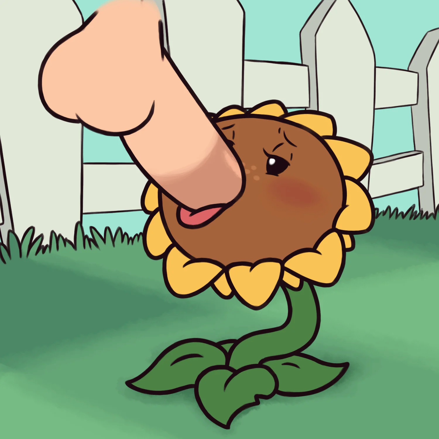 Plants Vs. Zombies And Etc Created By Toffee artist Yiff Party
