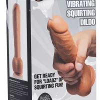 8.5 Inch Vibrating Squirting Dildo with Remote Control