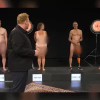 Danish TV show Ultra Strips Down records kids eyeing naked adults