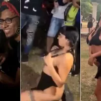 Polémica en Rosario: una actriz sorte una bombacha en un parque y tuvo un encuentro ntimo con tres vecinos